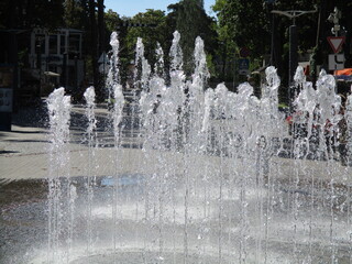 Springbrunnen Boden