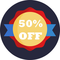 Discount offer tag icon. Shopping coupon symbol. Sale label tag with percentage sign. Black Friday discount banner or coupon. Vector shopping label