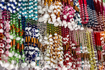 handmade necklace collection in the market,  Bangladeshi  handmade jewelry