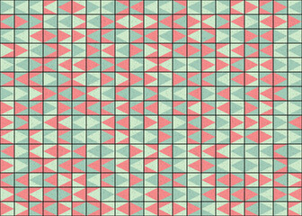 Abstract Geometric Pattern generative computational art illustration
