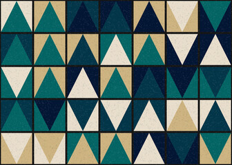 Abstract Geometric Pattern generative computational art illustration