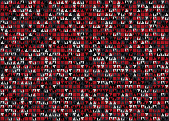 Abstract Geometric Pattern generative computational art illustration