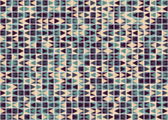Fototapeta premium Abstract Geometric Pattern generative computational art illustration