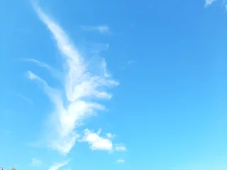 blue sky with small clouds © Марина Дубьяга