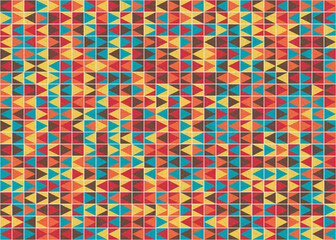 Abstract Geometric Pattern generative computational art illustration