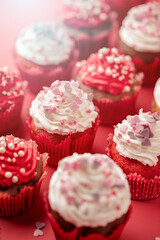 Close up composition for Valentine's Day