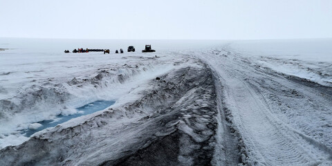 Blick auf den Langjökull
