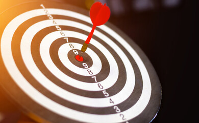 Dart is an opportunity and Dartboard is the target and goal.So both of that represent a challenge...