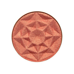 Round face powder isolated on white