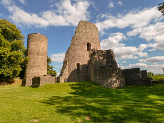 ruin krukenburg near bad karlshafen