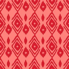 Japanese Tribal Diamond Vector Seamless Pattern