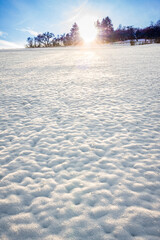 Winterwetter in der Region Stuttgart