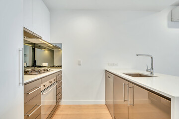 Empty and unfurnished brand new apartment