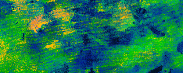 Fototapeta premium Colourful Trendy Canva. Green Artistic Texture.