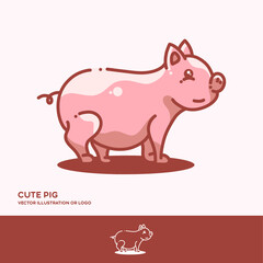 Colorful animal logo design for business