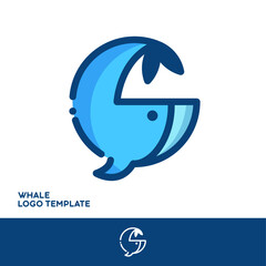 Colorful animal logo design for business
