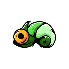 Colorful animal logo design for business