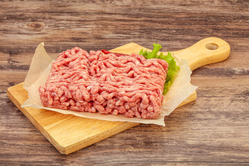Minced meat - pork and beef