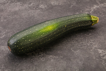 Tasty young organic natural zucchini