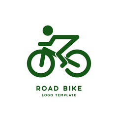 Bicycle illustration logo