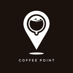 Unique coffee logo design