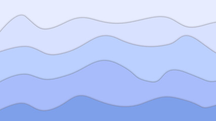 abstract blue wave background