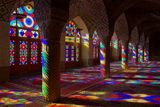 Nasir Al-Mulk Mosque&zwnj; (Pink Mosque) - Shiraz (Iran)