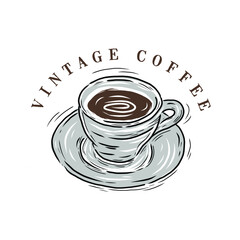 Coffee cup vector illustration design