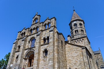 Fototapeta premium Saint-Julien-Chapteuil, Haute-Loire , Auvergne, Auvergne-Rhône-Alpes, France 