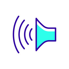 Speaker sound icon