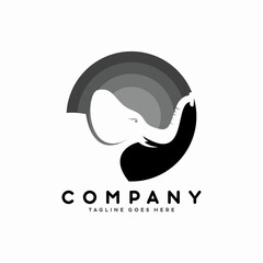 elephant illustration vector design