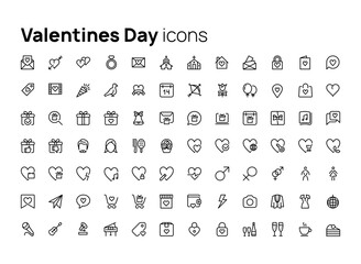 E-Learning. High quality concepts of linear minimalistic vector icons set for web sites, interface of mobile applications and design of printed products.