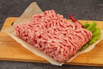 Minced meat - pork and beef