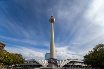 Berliner Fernsehturm Berlin Fernsehturm Deutschland Alexanderplatz Weltzeituhr TV Turm 