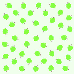 seamless pattern with apple