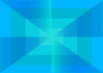 Obraz premium Abstract blurred turquoise blue background. Geometric vector illustration 