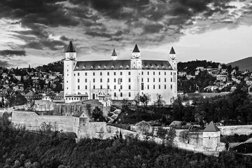 Bratislava , castel, center ,city ,Slovakia, Europe, Dunaj, 