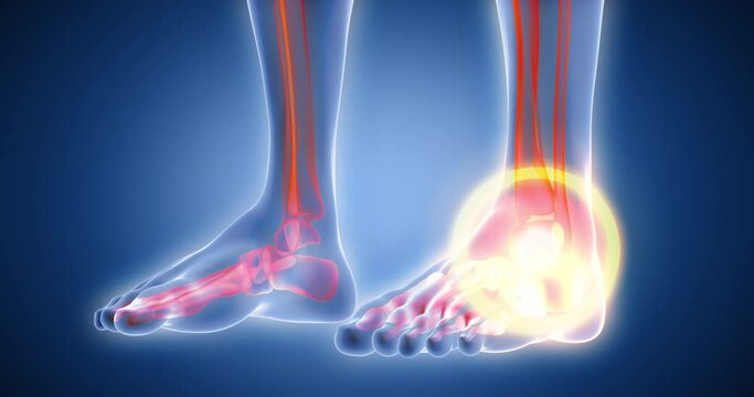 Pain in the arm, pain in the fingers, human skeleton, bone scan, joint, medical screen 3D render, human anatomy, computer anatomy, body skeleton, X-ray scan