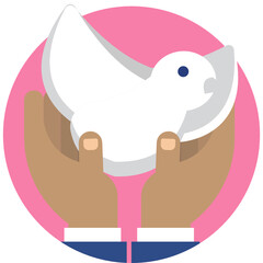 charity and donation icon.