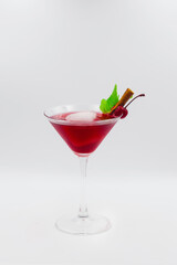 cocktail with cherry