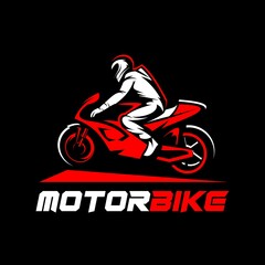 motorcycle vector logo
