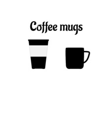 Coffee cup icon clip art vector
