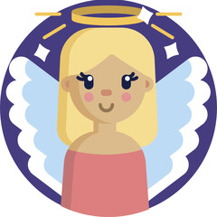 Christmas, New Year holidays icon. Flat style collection. Vector illustration