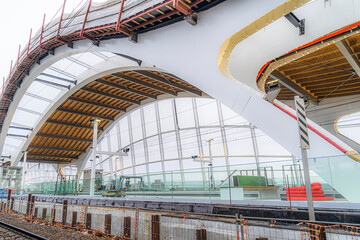 New public railwaystation of City Mechelen