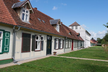 Wohnhäuser am Kirchenplatz in Ludwigslust