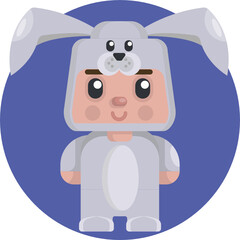 Christmas Avatar Icon. Avatar Icon. 