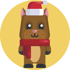 Christmas Avatar Icon. Avatar Icon. 