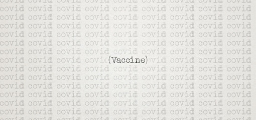 Obraz premium Vaccine protection from Covid concept