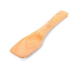 wooden spoon isolated on white