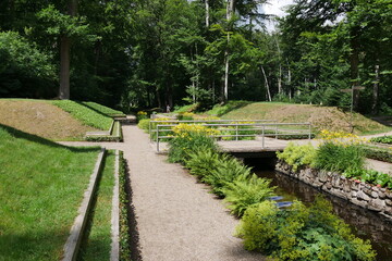 Ludwigsluster Kanal im Schlosspark Ludwigslustd